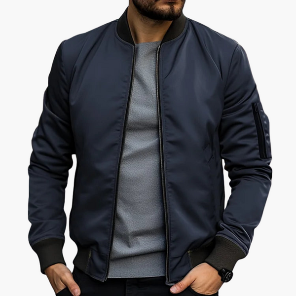 Modern Fit Bomber Jacket